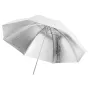 Foto lietussargi - walimex pro Reflex Umbrella white/silver, 109cm - ātri pasūtīt no ražotāja