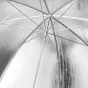 Foto lietussargi - walimex pro Reflex Umbrella white/silver, 109cm - ātri pasūtīt no ražotāja