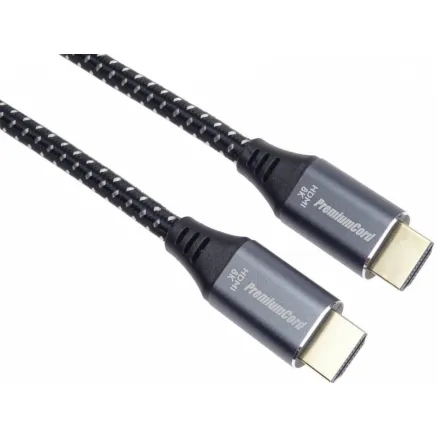 PremiumCord ULTRA HDMI 2.1 High Speed + Ethernet cable 8K60Hz 2m gold KPHDM21S2