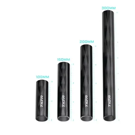 Tilta 15mm Carbon Fiber Rod Set (20cm) TA-15RS-20-CF
