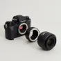 URTH objektyvo montavimo adapteris Nikon F (G-Tip) į Fujifilm X kamerą - saugus manualinis fokusavimo adapteris su antirefleksiniu danga