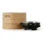 URTH Lęšio tvirtinimo adapteris Nikon F (G-Tipo) Leica M kamerai - matinė juoda apdaila, rankinis fokusavimas, ekologiškas dizainas