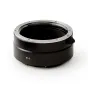 URTH objektyvo tvirtinimo adapteris Canon EF/EF-S į Nikon Z - matinio juodo adapterio su sidabriniu žiedu Canon ir Nikon suderinamumui