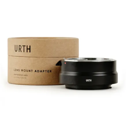 Urth Lens Mount Adapter: Compatible with Nikon F Lens to Canon RF Camera Body ULMA F R