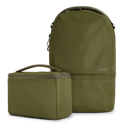 Urth Arkose 20L Backpack + Camera Insert (Green) UBBKPCCB20A GRN