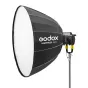 Godox GP5 Parabolinis Softbox 150cm KNOWLED MG1200Bi Bi-spalvini LED šviestuvui - Softbox studijiniam apšvietim
