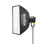 Godox GS34 Softbox 90x120 KNOWLED MG1200Bi Bikolori LED šviesa - profesionalus fotografijos apšvietimo įranga