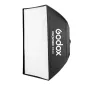 Godox GS44 Softbox 120x120 KNOWLED MG1200Bi Bikolori LED Šviesa - Minkštas ir tolygus apšvietimas profesionaliai fotografijai