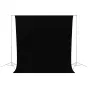 Holders Clamps - Caruba Wrinkle Resistant Backdrop 2,60 x 3 Meter Black WRB 2B - quick order from manufacturer