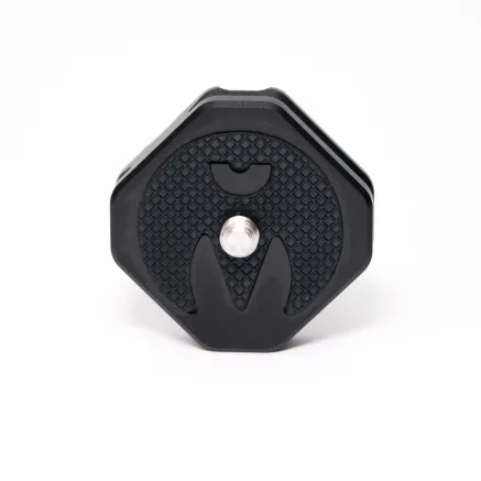 3 Legged Thing QR OCTA Plate 38x38mm Arca Compatible QR Plate, Black QR OCTA B