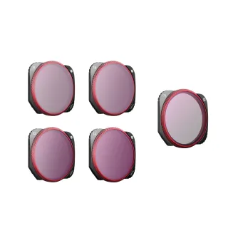 PGYTECH DJI Mini 3 CPL+ND-PL filtrų rinkinys (16 64 128 256) - aukštos kokybės poliarizuoti ir neutralūs tankio filtrai oro fotografijai, su raudonais aliuminio rėmeliais ir japonišku AGC optiniu stiklu, mažinančiu atspindžius i PGYTECH DJI Mini 3 CPL+ND-PL filtrų rinkinys (16 64 128 256) - aukštos kokybės poliarizuoti ir neutralūs tankio filtrai oro fotografijai, su raudonais aliuminio rėmeliais ir japonišku AGC optiniu stiklu, mažinančiu atspindžius i