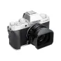 JJC LH JXF27II aliuminio objektyvo gaubtas Fudžifilm XF 27mm f/2.8 objektyvui - Patvari apsauga ir anti-glare dizainas