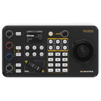 Sortimenta jaunumi - AVMATRIX PKC3000 Professional IP & Serial PTZ Camera Joystick Controller PKC3000 - ātri pasūtīt no ražotāja