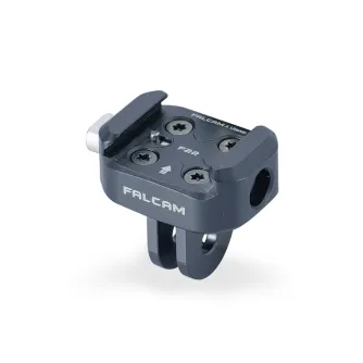 Falcam F22 Double Ears Quick Release Base for Action Camera - Patikima ir stabili montavimo sistema veiksmų kameroms su keturiais varžtais ir centriniu įdubu. Falcam F22 Double Ears Quick Release Base for Action Camera - Patikima ir stabili montavimo sistema veiksmų kameroms su keturiais varžtais ir centriniu įdubu.