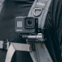 Greita atleidimo kamuoliuko galva GoPro HERO8 veiksmų kamerai - tvirtas aliuminio tvirtinimas saugiam kameros pritvirtinimui