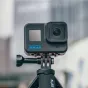 Falcam Slim Magnetinė bazė GoPro Action 3234 F3234, sumontuota ant GoPro su greito atlaisvinimo trikoju