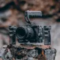 Falcam F22 & F38 & F50 Quick Release Camera Cage V2 - Patvarus aliuminio krepšys su priedų tvirtinimais ir tvirtu dizainu.