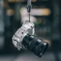 Sidabrinis Falcam F22/F38/F50 Quick Release Cage Sony ZV-E1 su keliais montavimo punktais ir neslystančiais pagalvėlėmis