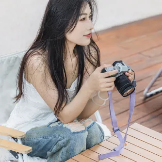 Straps & Holders - Falcam Maglink Quick Magnetic Buckle Shoulder Strap Lite (Purple) 3143P F3143P - quick order from manufacturer