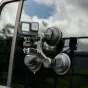 PGYTECH CapLock trijų siurbtuvų tvirtinimas su GoPro kamera saugiai pritvirtintas prie automobilio lango dinamiškam filmavimui