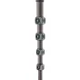 3leggedthingLegendsAlanaCarbonFibreTravel-FriendlyMonopodwithDoczfootstabiliser-MetallicSlateGreyALANAKITGREY