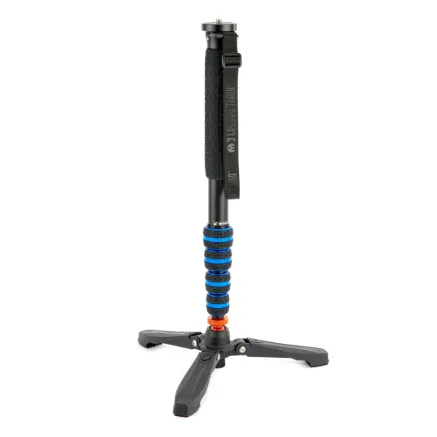 3 Legged Thing Punks Taylor 2.0 Magnesium Alloy Monopod Blue with Docz foot stabiliser TAYLORKITBLUE2.0