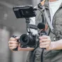 Falcam F22 & F38 Quick Release Camera Cage Sony A6700 su prijungtu mikrofonu ir baterijos paketu