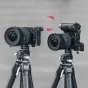Falcam F22 & F38 Quick Release Bottom Plate - Sony A6700 kameros tvirtinimas su anglies pluošto trikojais
