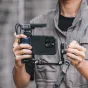 Falcam F22&F38&F50 Quick Release Foldable Half Cage su išmaniojo telefono tvirtinimu, reguliuojamais sukimosi ašys ir kompaktiškas sulankstomas dizainas