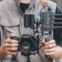 Sulankstoma pusė krepšys su greito atleidimo plokšte Fujifilm kameroms
