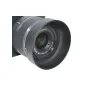 Nikon lenz kapa JJC HB-N101 (LH-N101), pritvirtinta prie objektyvo, juodos spalvos su tekstūru ir ženklinimu, teikianti UV apsaugą ir anti-flare funkcijas.