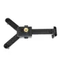 Opruiming Takeway T-TH01 Tablet Holder - Reguliuojamas plastikinis Y-formos laikiklis su 1/4 colio sriegiu, skirtas 7-11,6 colių planšetiniams kompiuteriams