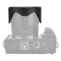 JJC LH-JDC100 objektyvo gaubtas ir filtru adapteris Canon kameroms, apsaugantis objektyvą nuo nepageidaujamo šviesos ir pažeidimų