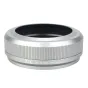 Sidabrinė JJC LH-JX70II Fujifilm objektyvo gaubtas su 49 mm filtrų adapteriu