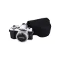JJC Neopreninis Fotoaparatu Pociukas OC-F1BK - Apsauginis fotoaparato maišelis su Velcro užtrauktuku ir vidine juosta kameroms iki 84x127x85mm.