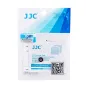 JJC Soft Release Button SRB-M Silver su valymo šluoste ir 3M lipdukais uždaroje pakuotėje