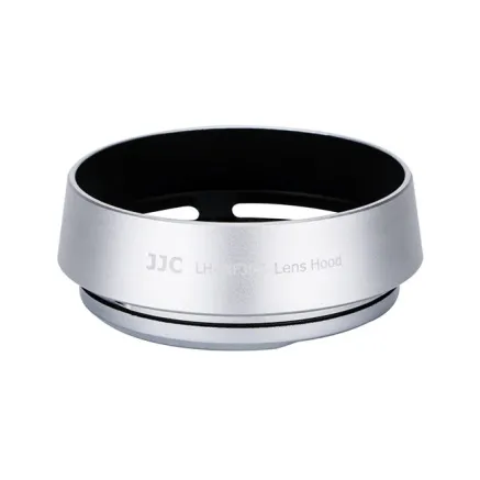 JJC LH-JXF35C Fuji lenshood Zilver