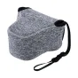 JJC OC-F2BG Neoprene Camera Pouch Pilkas - Lengvas, smūgiams atsparus kameros apsaugas su reguliuojamu diržu ir Velcro uždarymu.