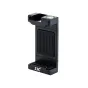JJC Smart Phone Clip SPC-1A Black - Patikimas išmaniojo telefono tvirtinimas selfie lazdoms ir trikojams su reguliuojamu ilgiu ir šaltuoju batų suderinamumu.