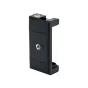 JJC Smart Phone Clip SPC-1A Black - Patikimas išmaniojo telefono tvirtinimas su reguliuojamu ilgiu ir šaltuoju montavimu ant trikojų ar selfie lazdelėms