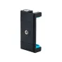 JJC Smart Phone Clip SPC-1A Blue - Patikimas išmaniojo telefono tvirtinimas su ištraukiamomis rankenomis ir šaltuoju padu, skirtas trikojams, selfie lazdoms ar priedams