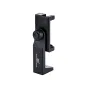 JJC Smart Phone Clip SPS-1A Black - Patikima smartfono tvirtinimas sėlfie stokui ar trikojui su reguliuojamu ilgiu nuo 56mm iki 105mm ir šaltu batų priedams.