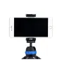 JJC Smart Phone Clip KTP-SP1B Black tvirtai laiko iPhone ar kitais išmaniaisiais telefonais ant trikojo su reguliuojamu 56-105 mm atstumu ir šaltojo batų suderinamumu.