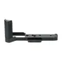 JJC HG-XPRO3 Fotoaparato rankena Fujifilm X-Pro3, X-Pro2, X-Pro1 - ergonomiška aliuminė rankena su tripod tvirtinimu ir riešo diržo vieta.