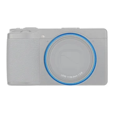 JJC RN-GR3 BLUE Lens Decoration Ring for Ricoh GRIII RN GR3BLUE