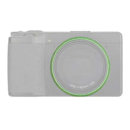 JJC RN-GR3 GREEN Lens Decoration Ring for Ricoh GRIII RN GR3GREEN
