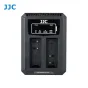 JJC USB dvigubas akumuliatorių įkroviklis DCH-BLG10 - įkraukite 2 akumuliatorius vienu metu su USB energija