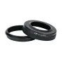 JJC LH-JX100VII Fujifilm objektyvo gaubtas su adapteriu, juodas, suderinamas su X100V/T/S, apsaugo objektyvą nuo šviesos atspindžių ir įbrėžimų