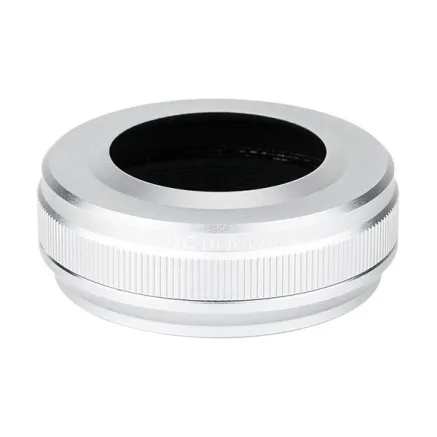JJC LH-JX100VII lenshood Zilver (Fujifilm LH-X100 lens hood and AR-X100 adapter ring) LH JX100VII Silver