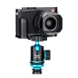 JJC HG-Q2 kamera apgrips juodas Leica Q2 su reguliuojamu standu, ergonomišku dizainu ir Arca-Swiss suderinamumu